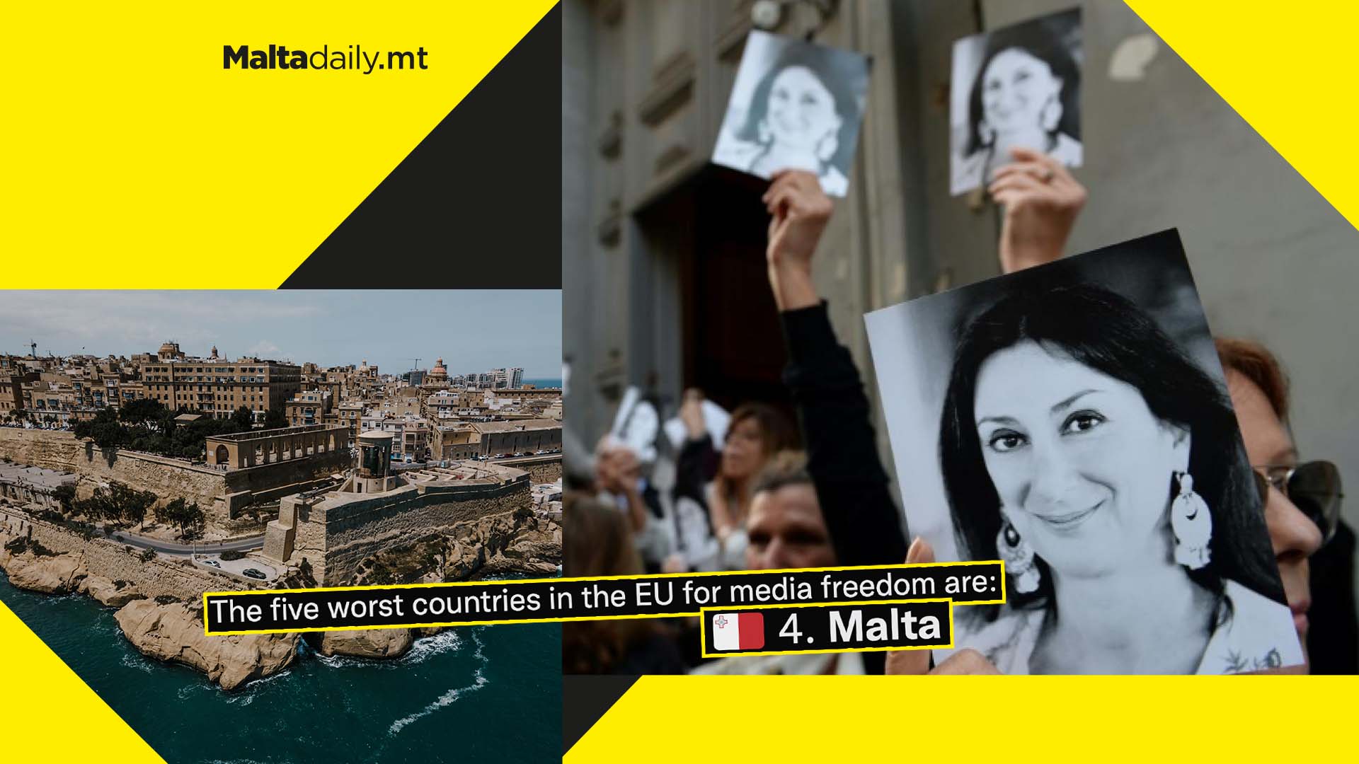 Malta fourth worst EU country for media freedom, according to Politico Europe