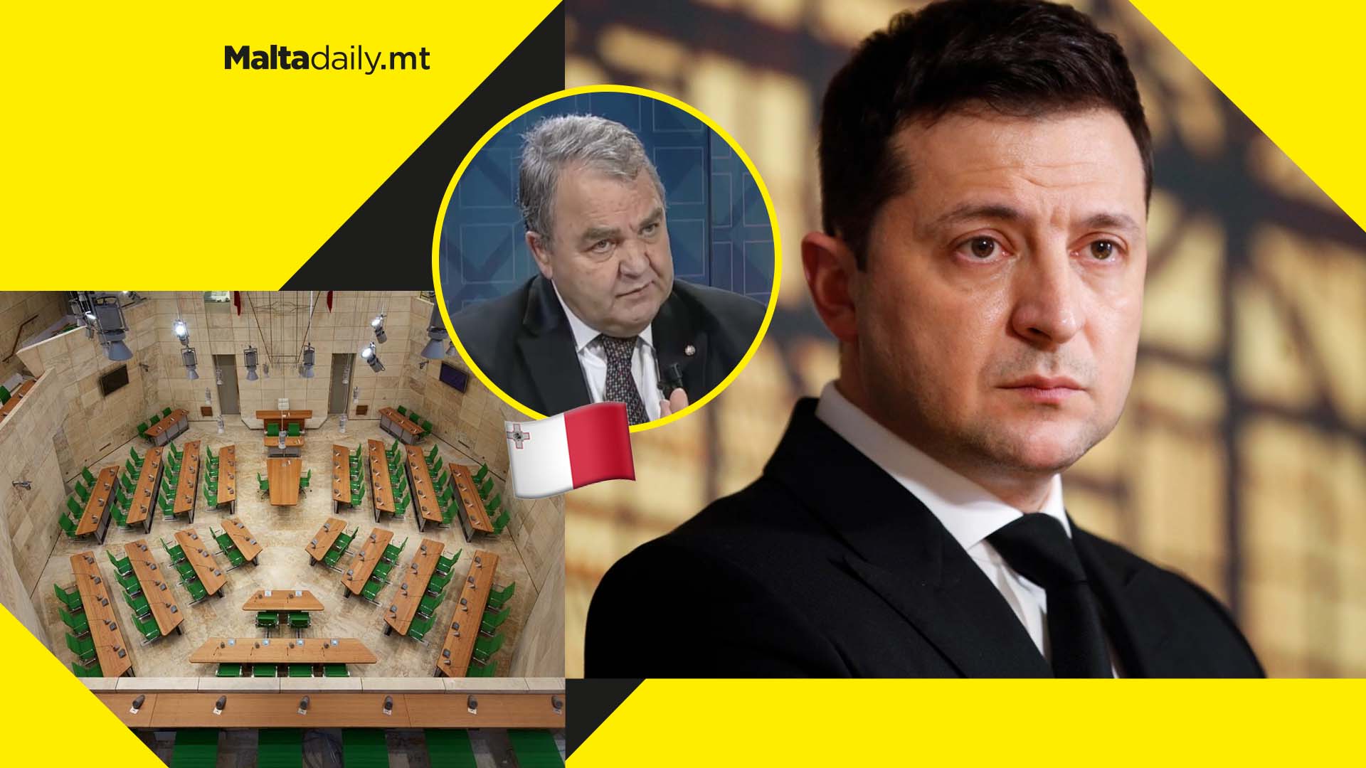 Ukrainian President Volodomyr Zelenskyy to give virtual speech in Maltese Parliament next week