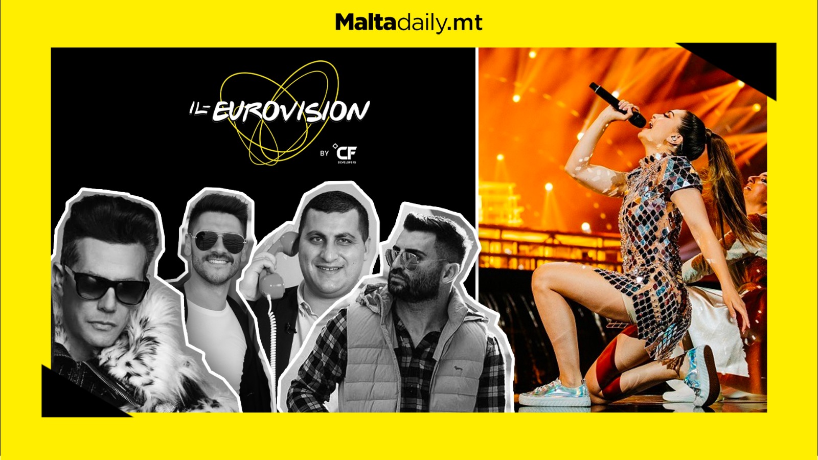 Here is MaltaDaily’s official 4-man team for Eurovision Turin 2022