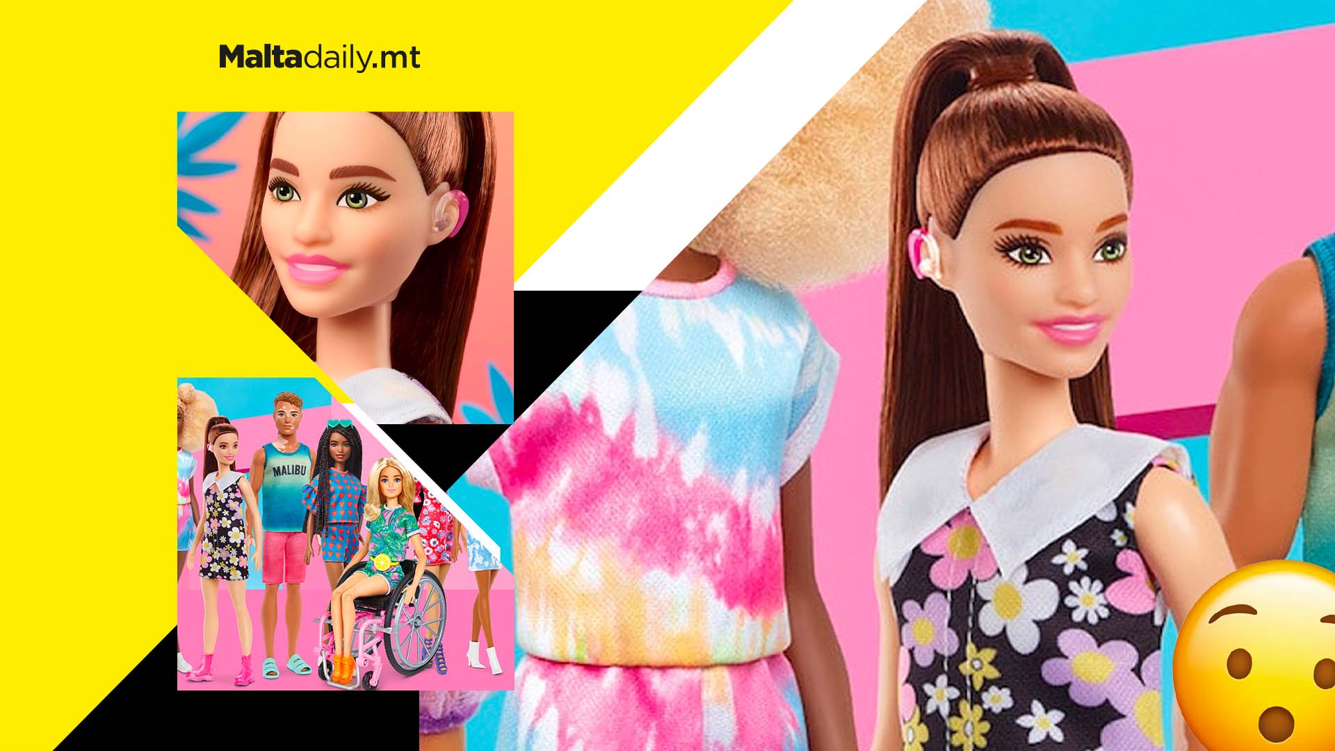Barbie reveals first ever doll with hearing aids