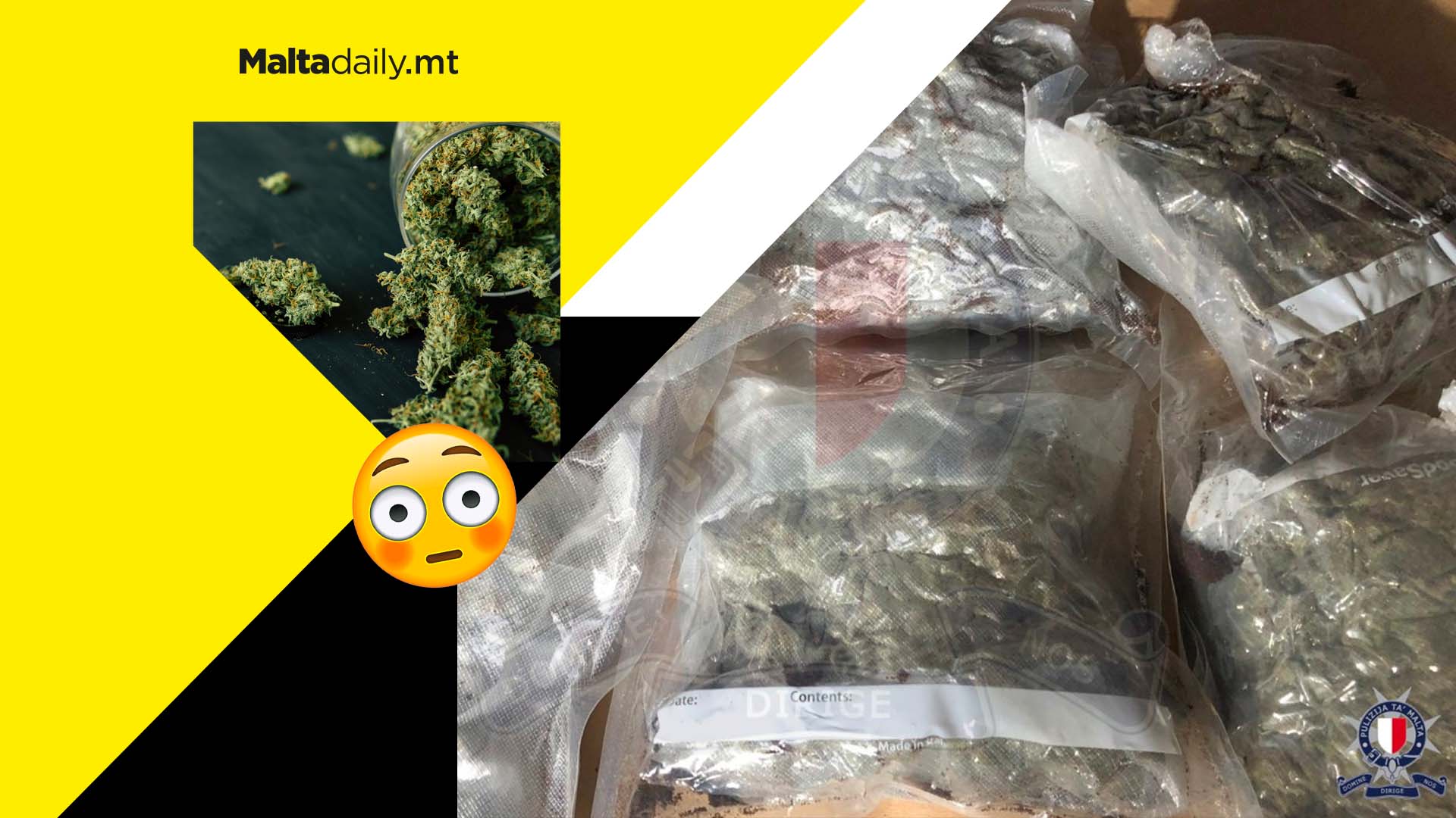 Four kilos of cannabis seized by police off dinghy
