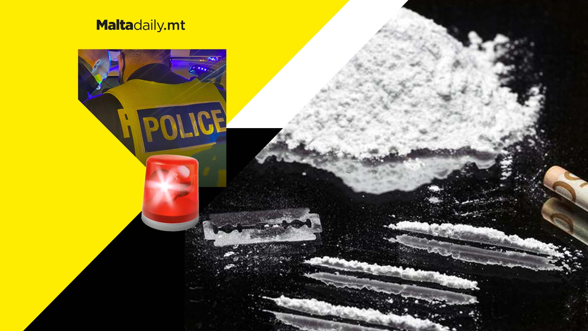 Three police officers resign after positive cocaine tests