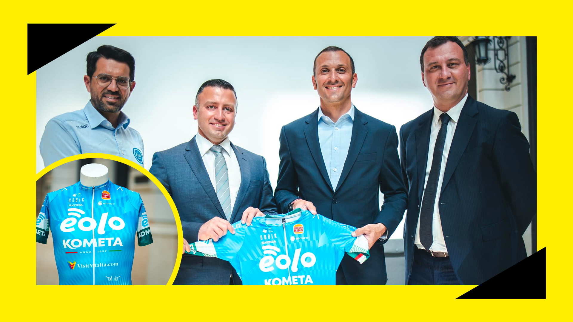VisitMalta becomes the official destination partner of EOLO-Kometa Cycling Team