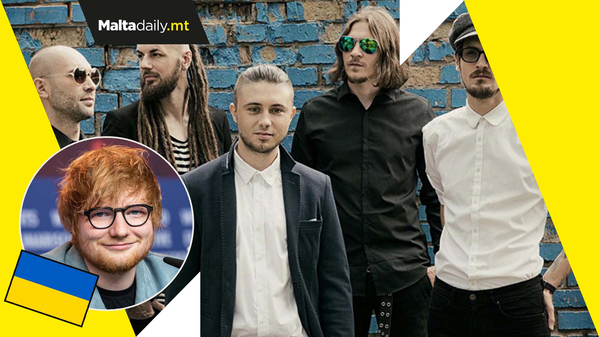 Ed Sheeran collaborates with Ukrainian band fighting in the war