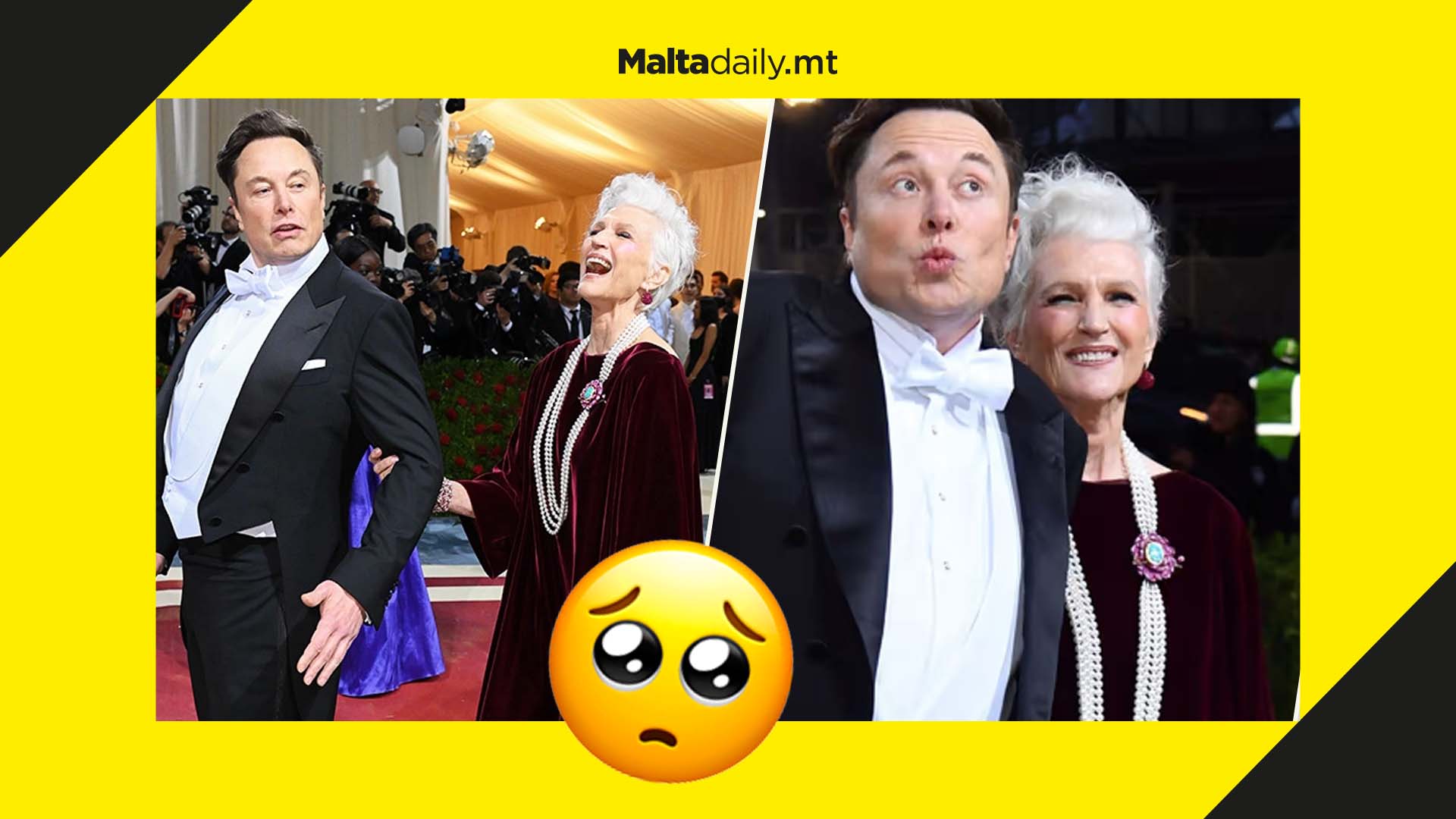 Elon Musk takes his supermodel mum, Maye, as a date to the Met Gala