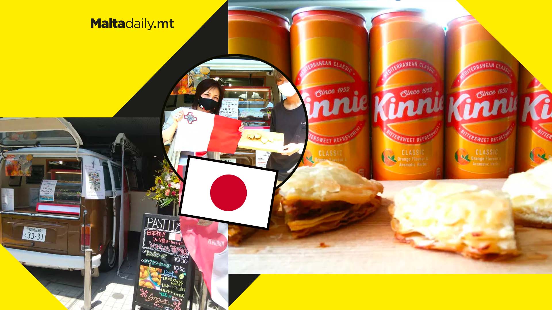 You can now enjoy Maltese pastizzi and Kinnie in Yokohama, Japan