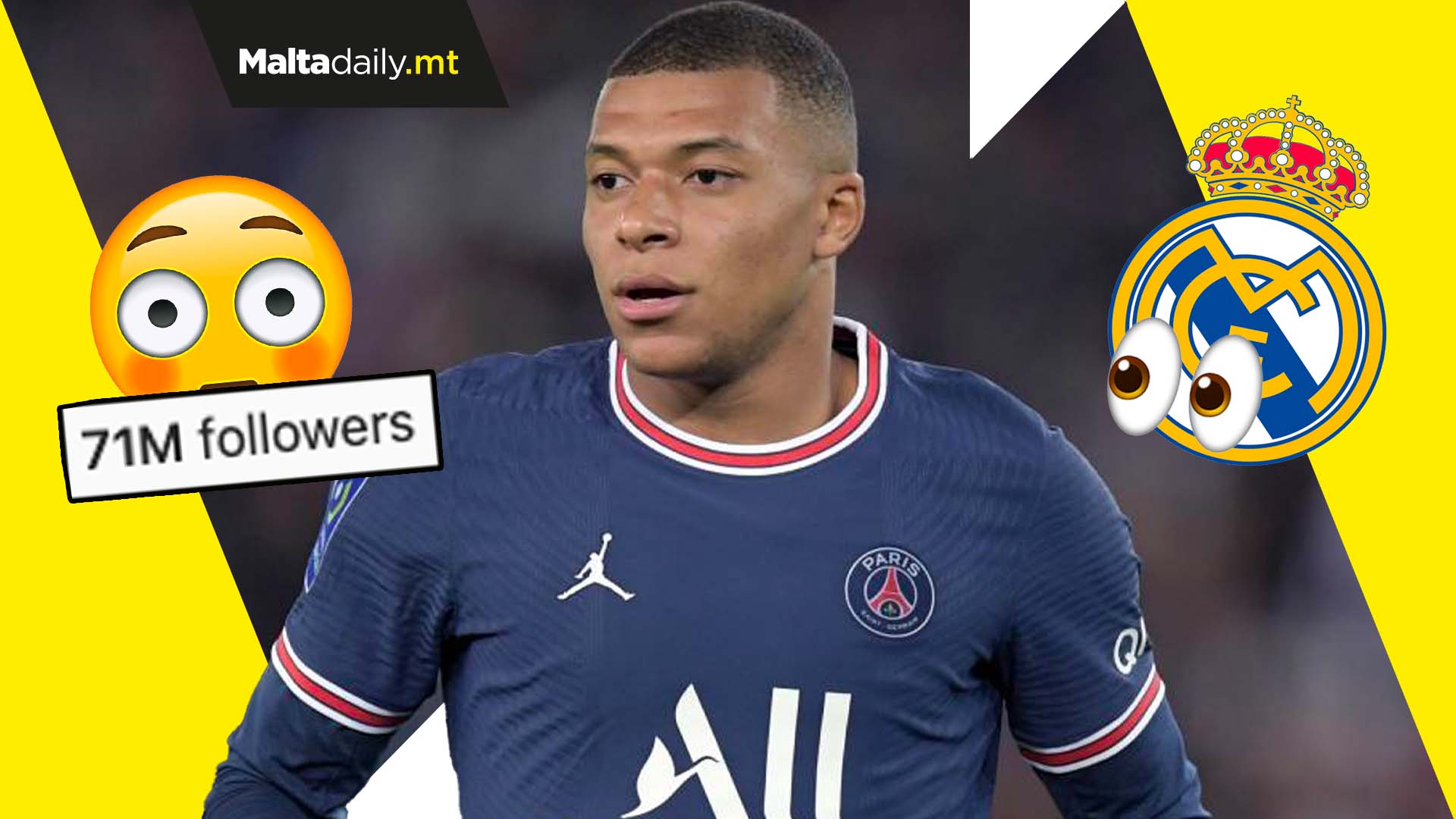 Kylian Mbappe lost 700,000 Instagram followers for rejecting Real Madrid