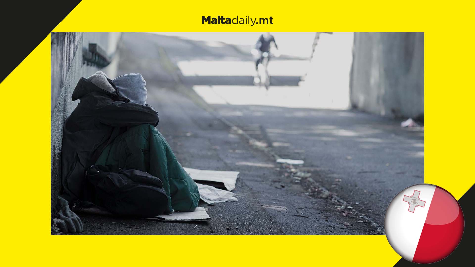 Maltese make up 52% of homeless people on the island
