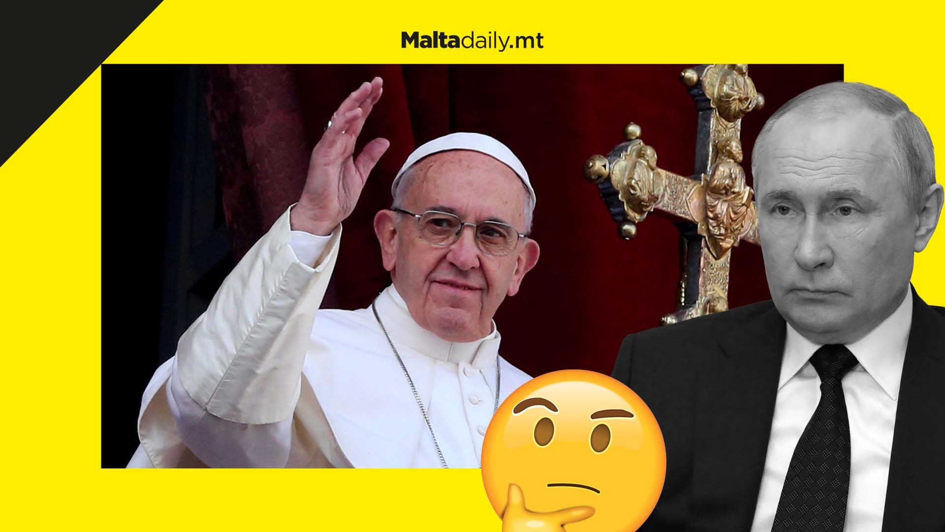 Pope wants to meet Putin but the Russian president is not responding