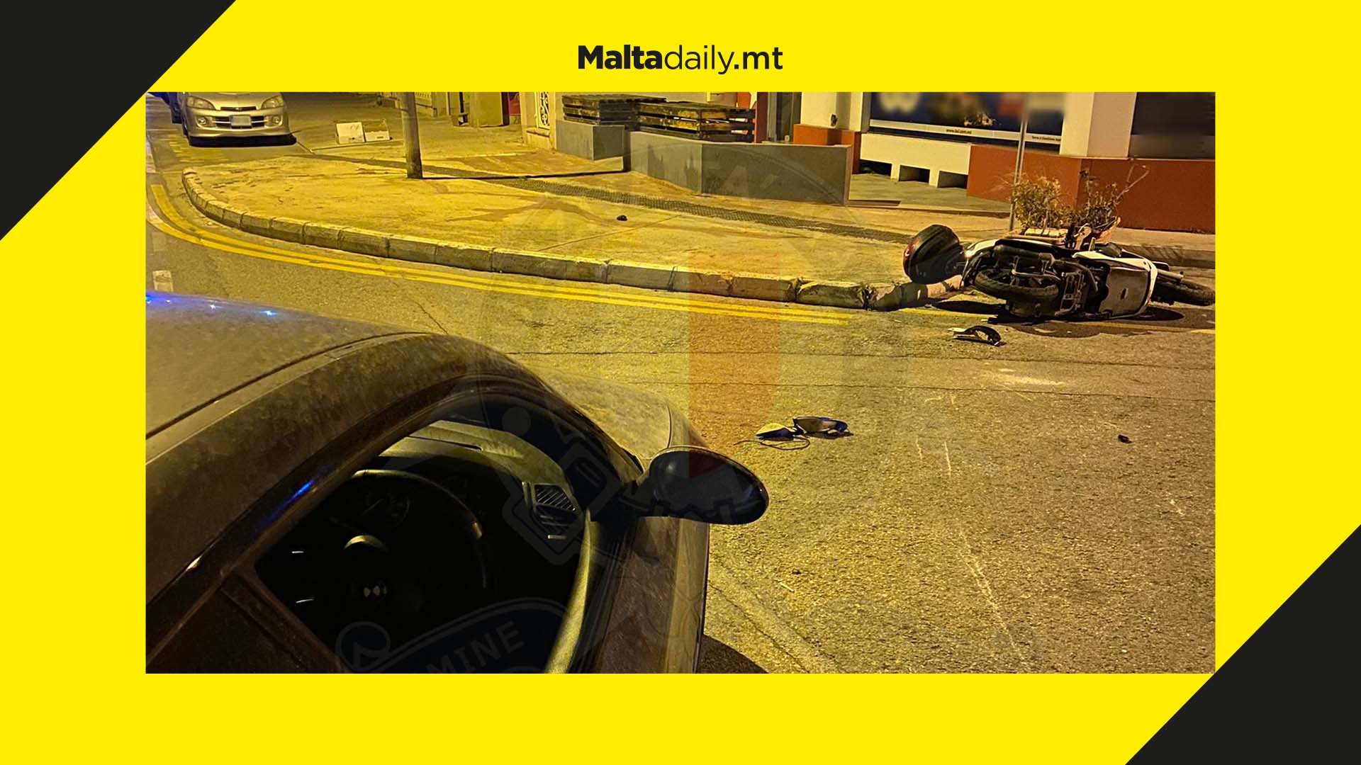 Woman in risk of dying & two injured after traffic incident in Mosta yesterday evening