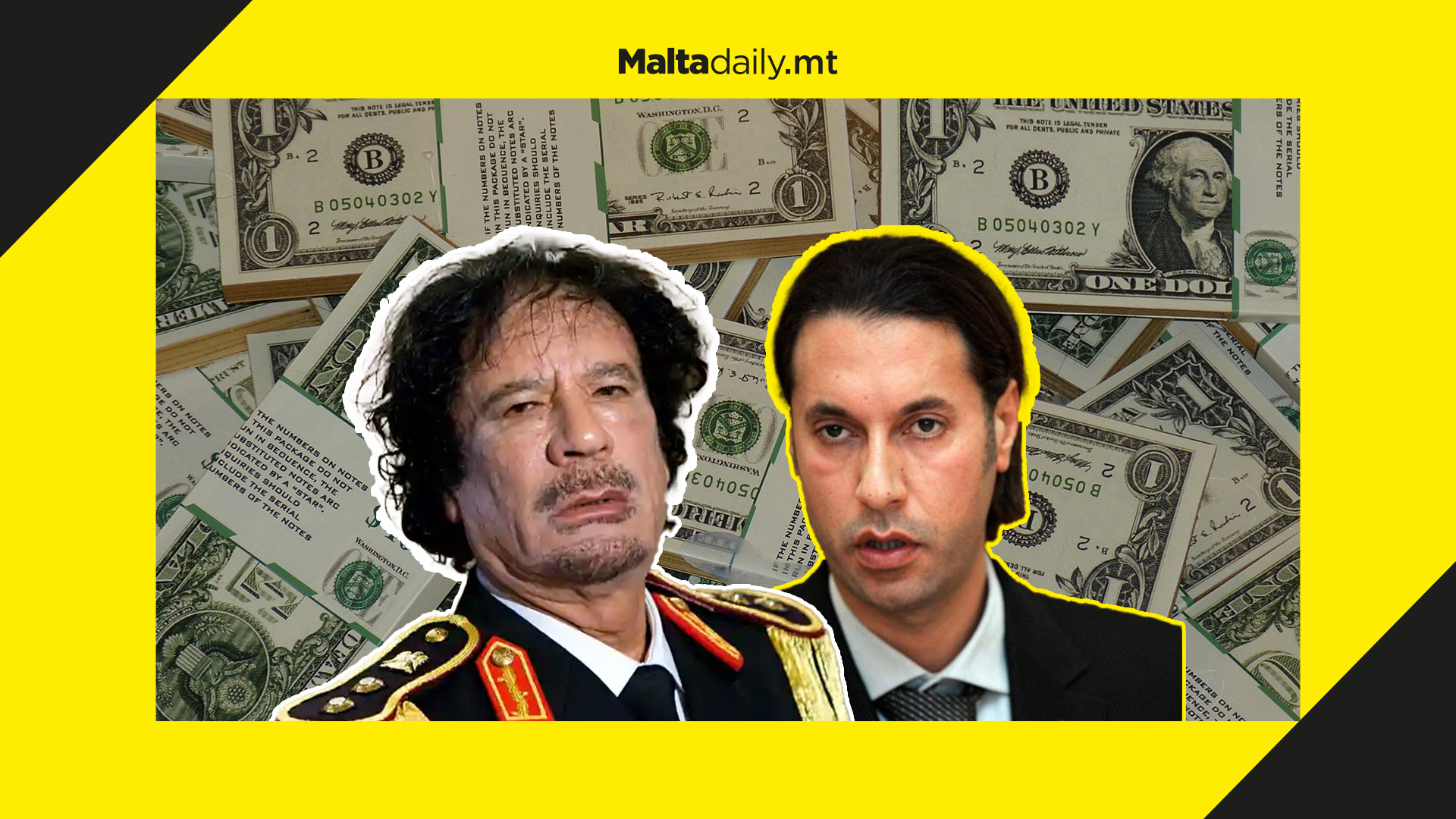 Court orders Bank of Valletta to return Gaddafi's €96 million to Libyan state