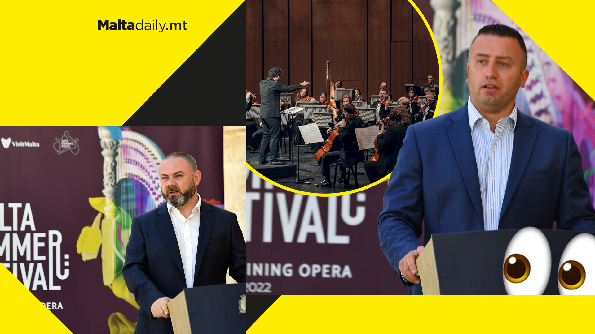 Malta Philarmonic Orchestra launches summer festival presenting opera in an innovative manner