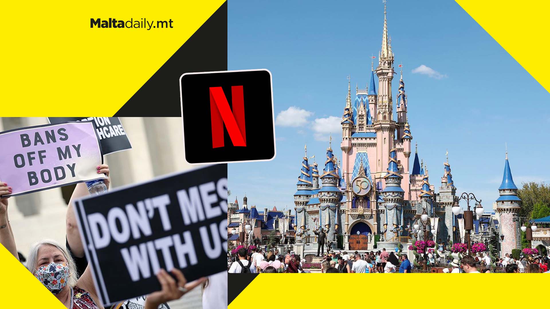Disney and Netflix to reimburse travel costs for employees seeking abortion