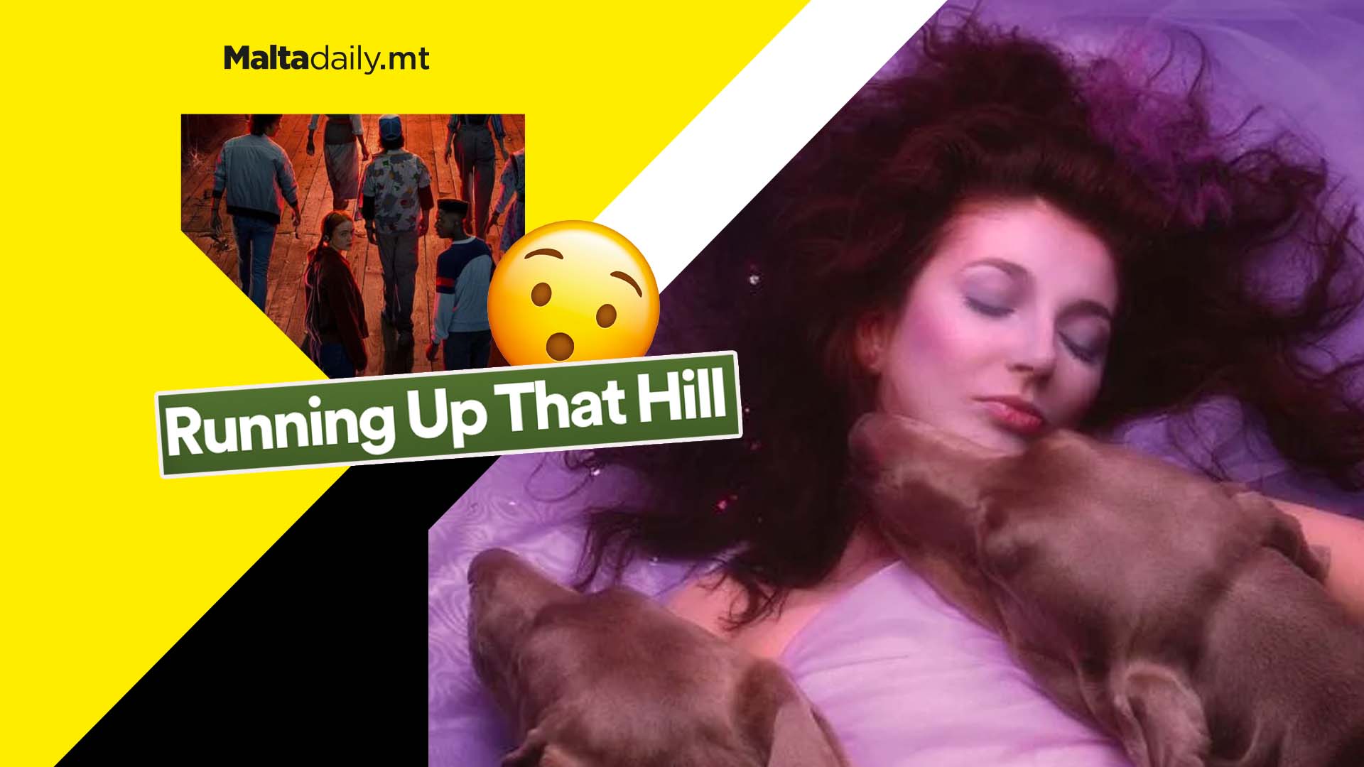 Kate Bush’s ‘Running Up That Hill’ in Top 10 charts thanks to Stranger Things