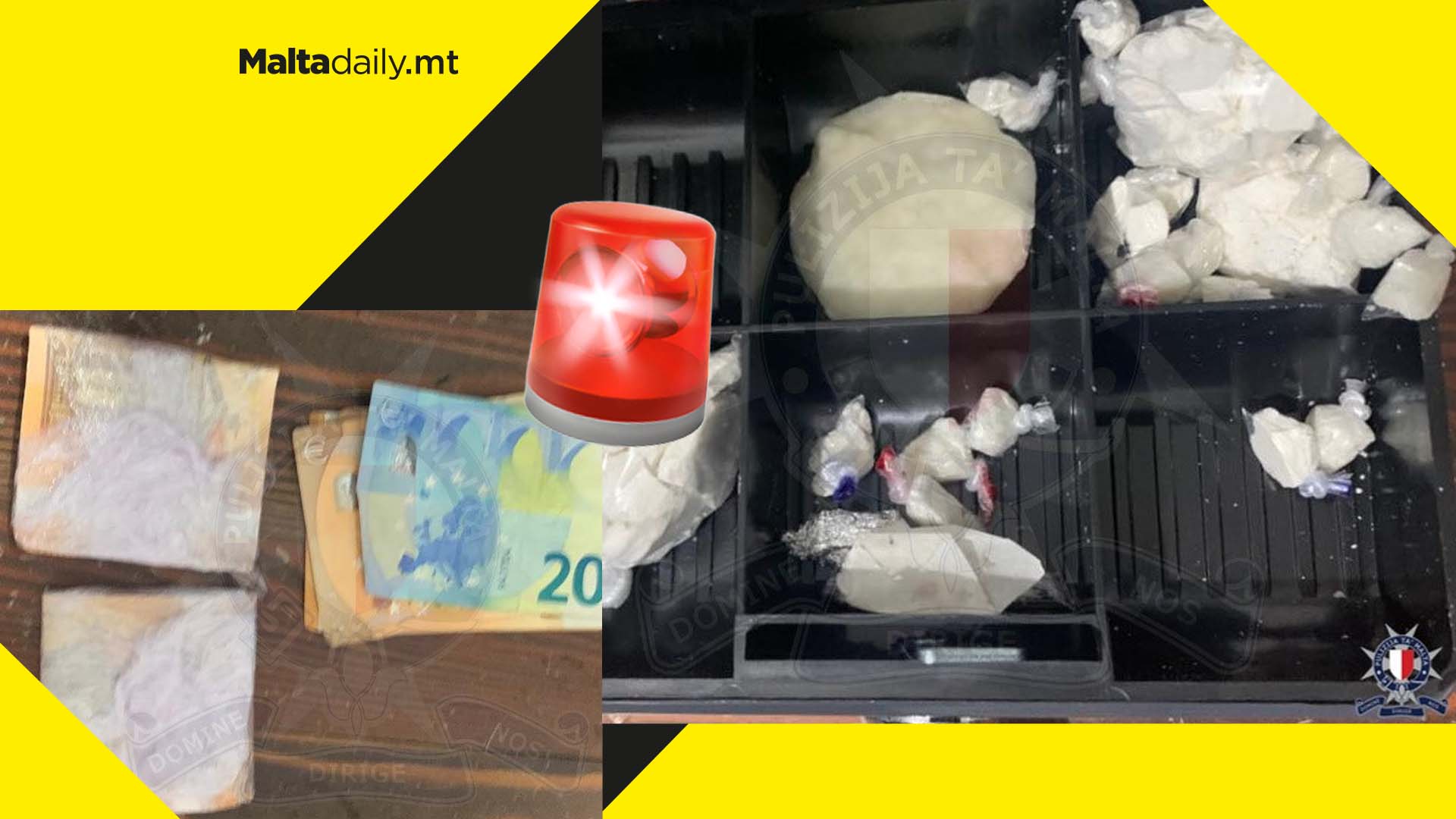 Seven people arrested for drug trafficking across two separate raids
