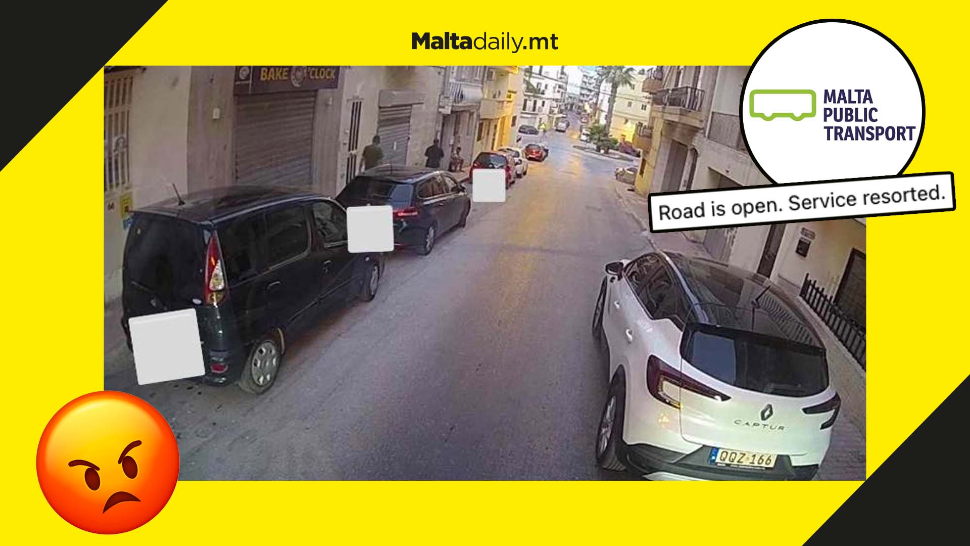 Carelessly parked leased car causes massive Tallinja delays
