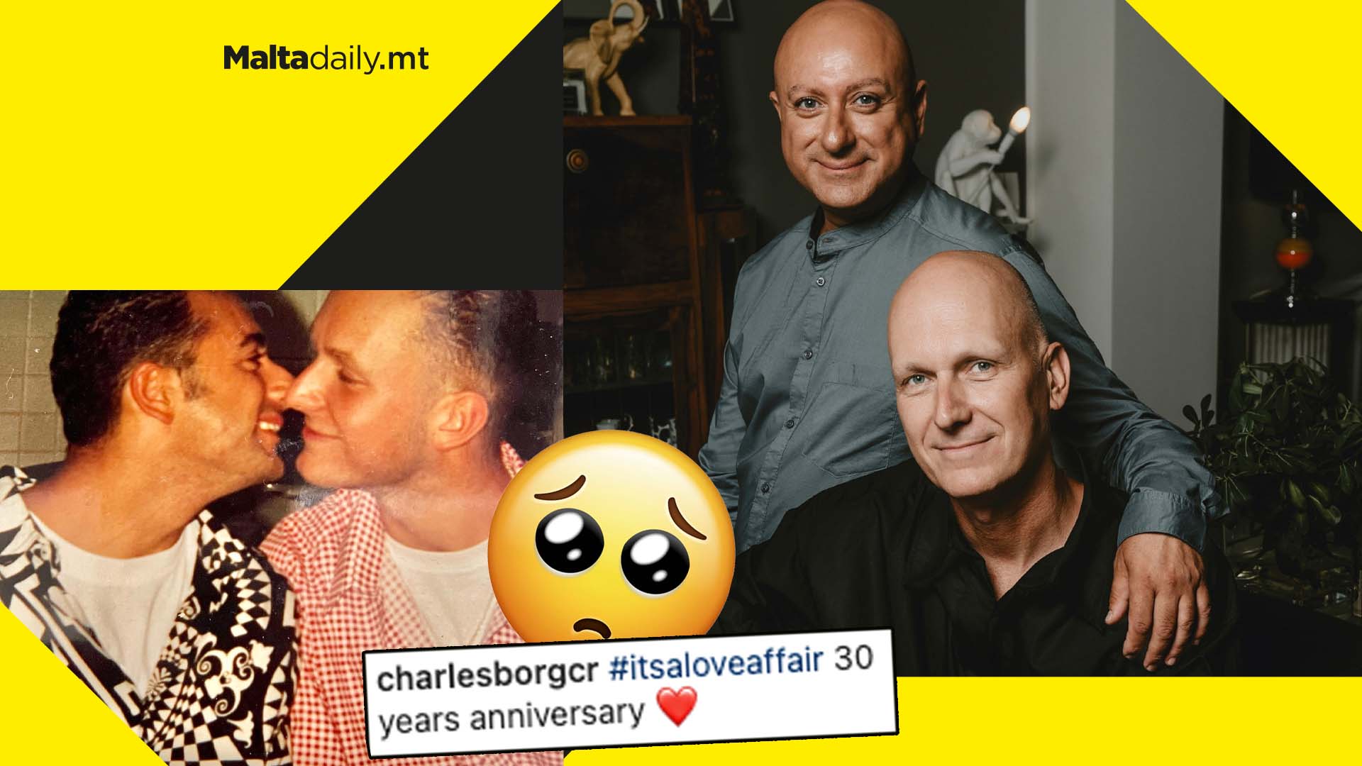 30 years of love as Charles and Ron celebrate their anniversary