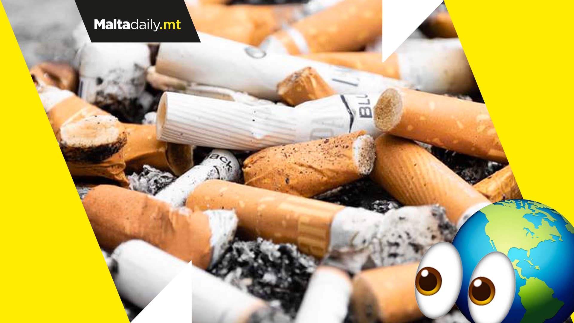 4.5 trillion cigarette filters pollute the world’s environments each year