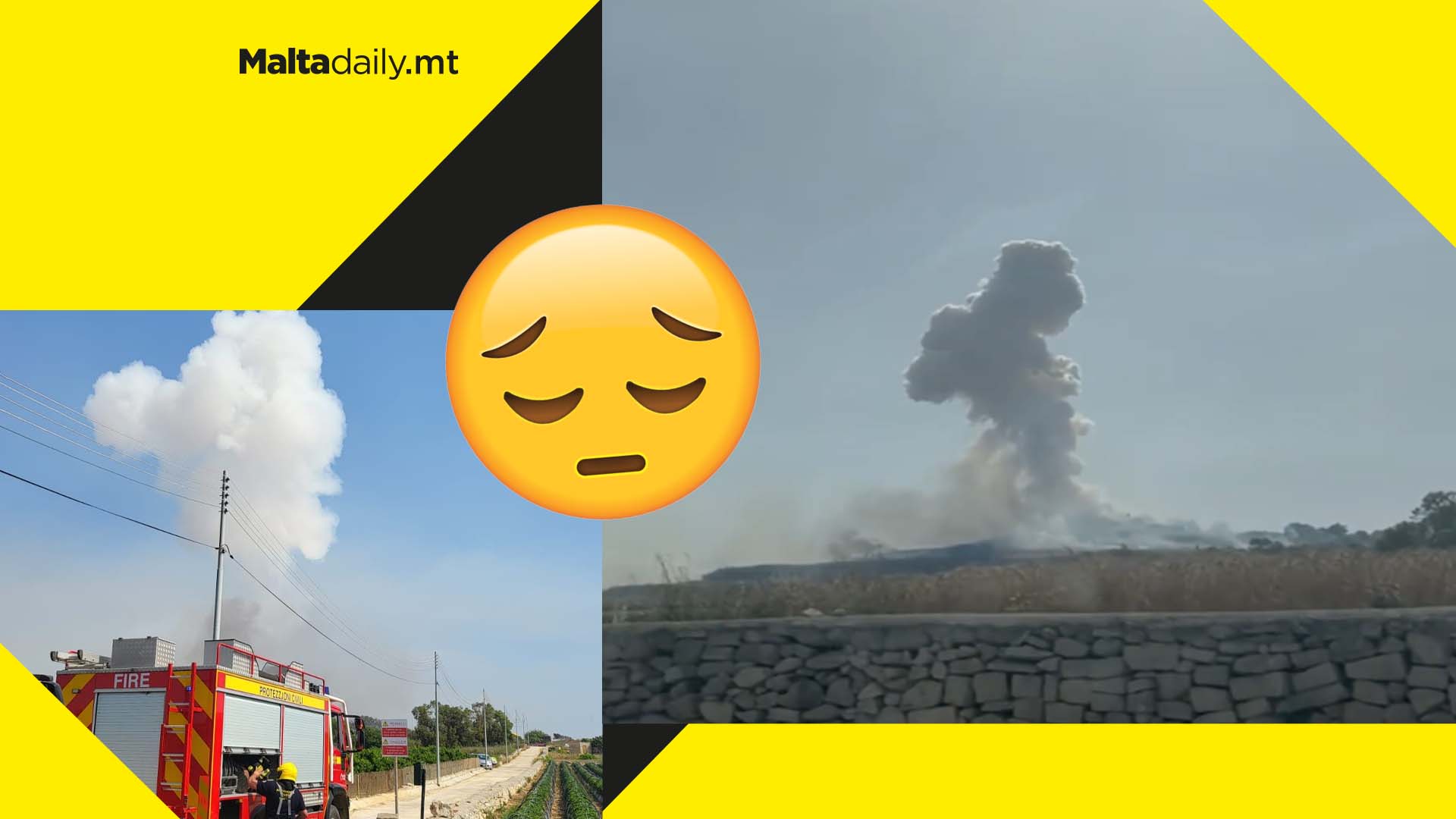 Three people lightly injured after fireworks factory explodes in Mosta