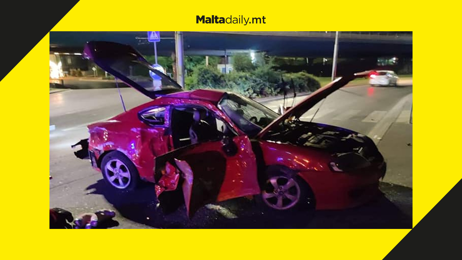 Maltese men involved in Bulgaria car accident; driver tests positive for drugs & alcohol