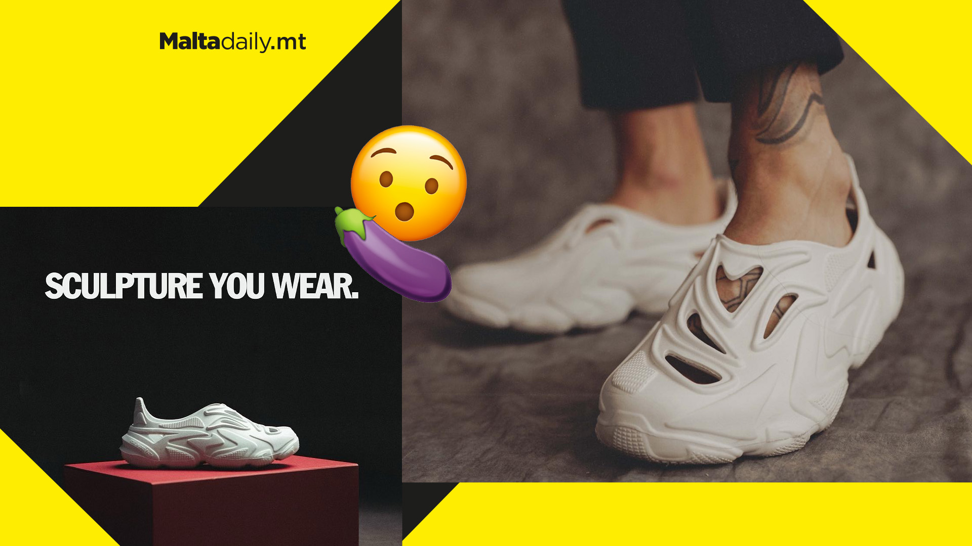 Sneaker brand releases new shoes made from unused sex toys