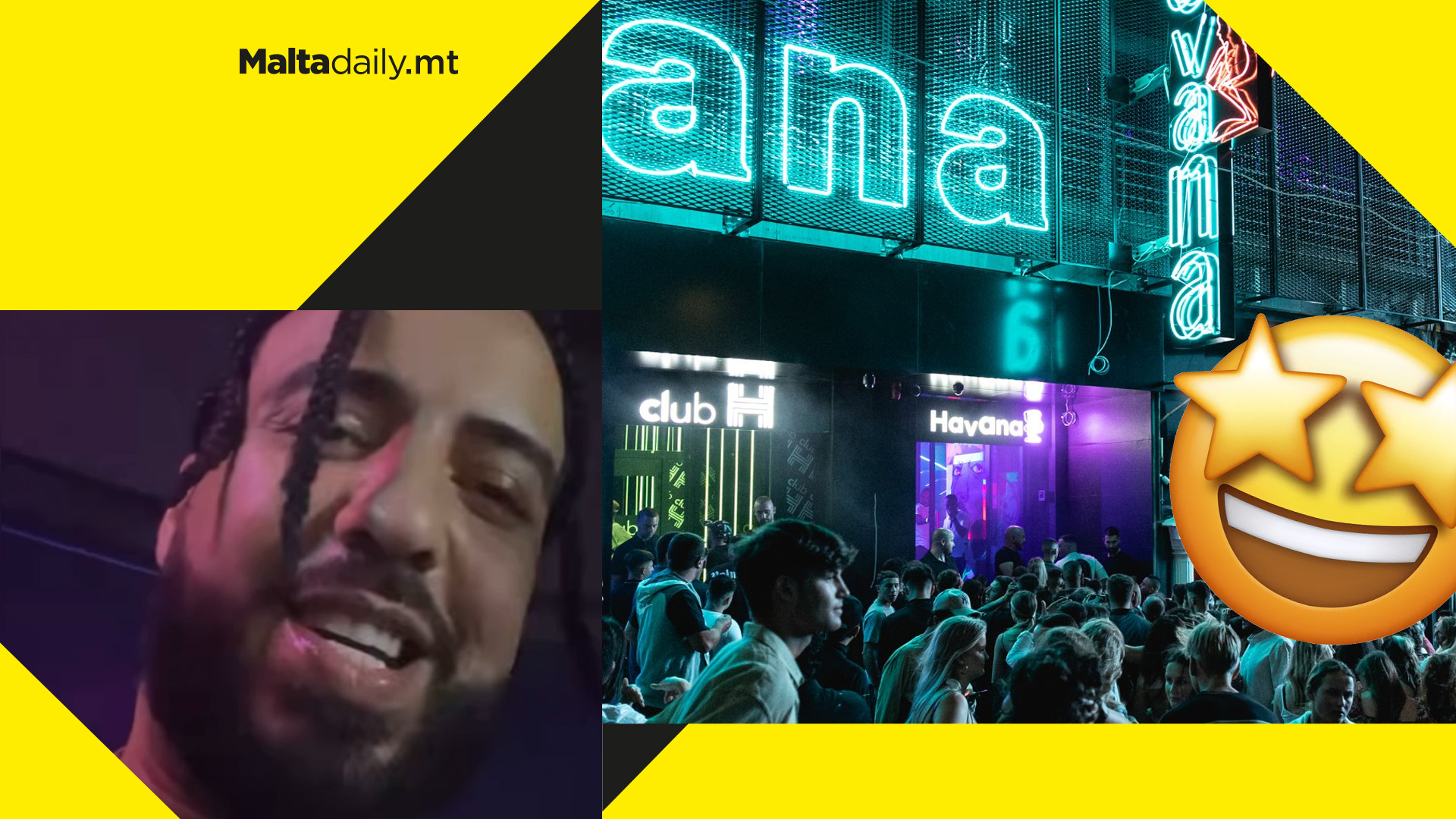 WATCH: French Montana spotted at Havana Club Malta
