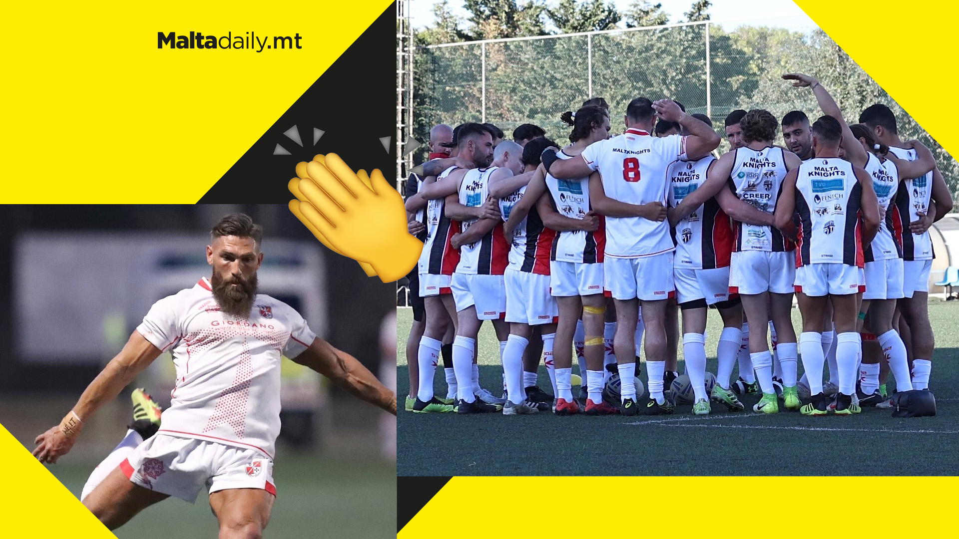 Malta's national rugby team makes it into World Top 10 as meteoric rise continues