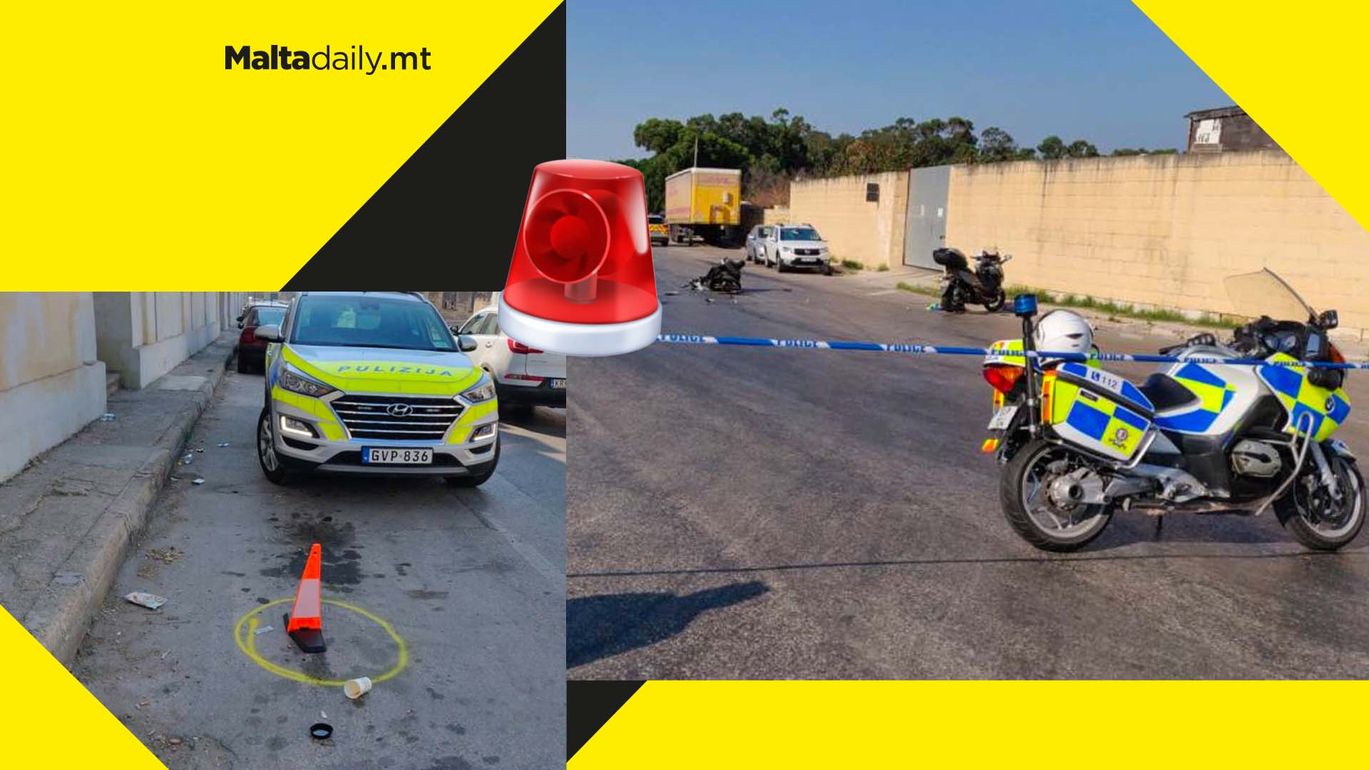 Shooting and car chase in Marsa after man runs over police officer