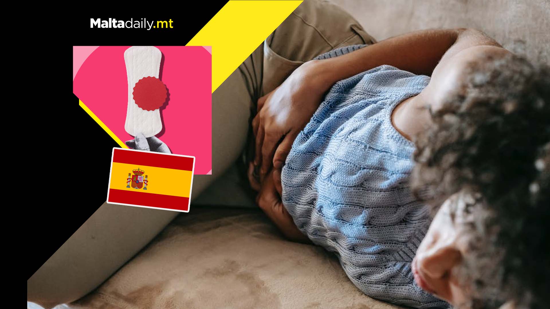 Three day menstrual leave every month for women in Spain