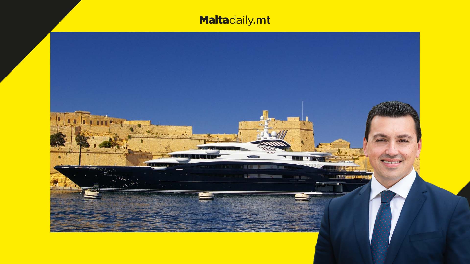 Record of super yachts registered under Maltese flag reveals Minister