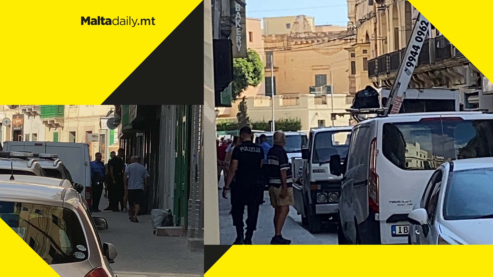 WATCH: Major road closure in Hamrun as Police and RIU conduct delicate operation