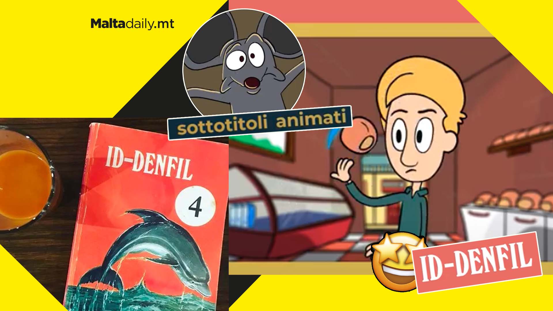 Classic book ‘Id-Denfil’ is back as an animated show with Maltese subtitles!