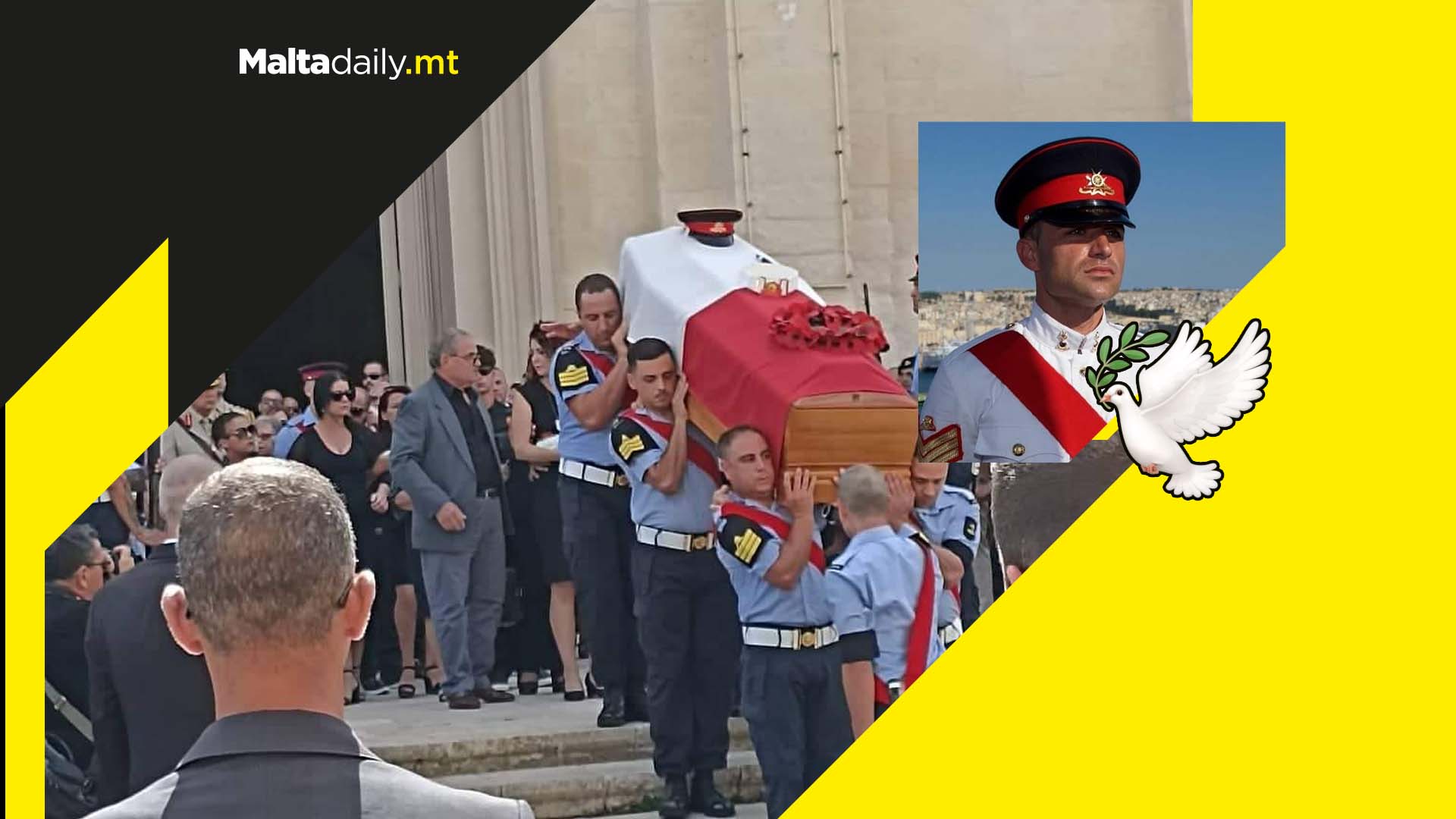 Final farewell given to late SGT Christian Degabriele