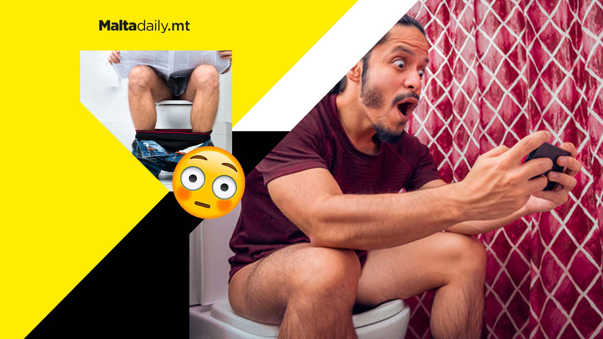 Avoid spending more than five minutes on the toilet warn experts