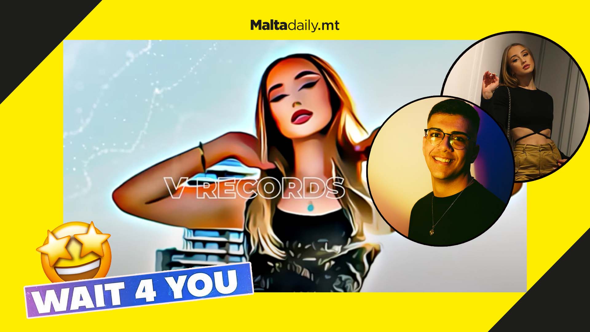 Maltese artists Amber Woods and MIZAK release new single ‘Wait 4 You’