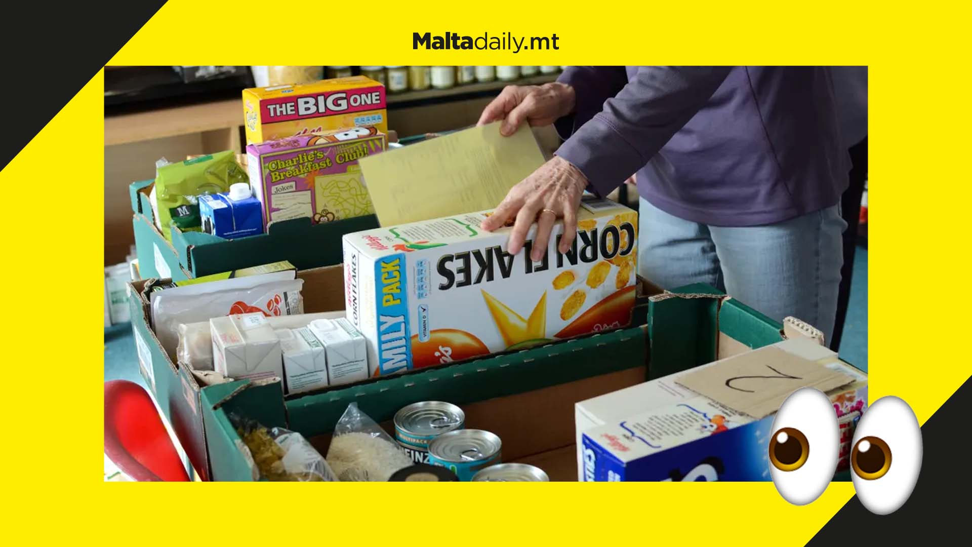 Many Maltese turning to food banks and parishes due to poverty