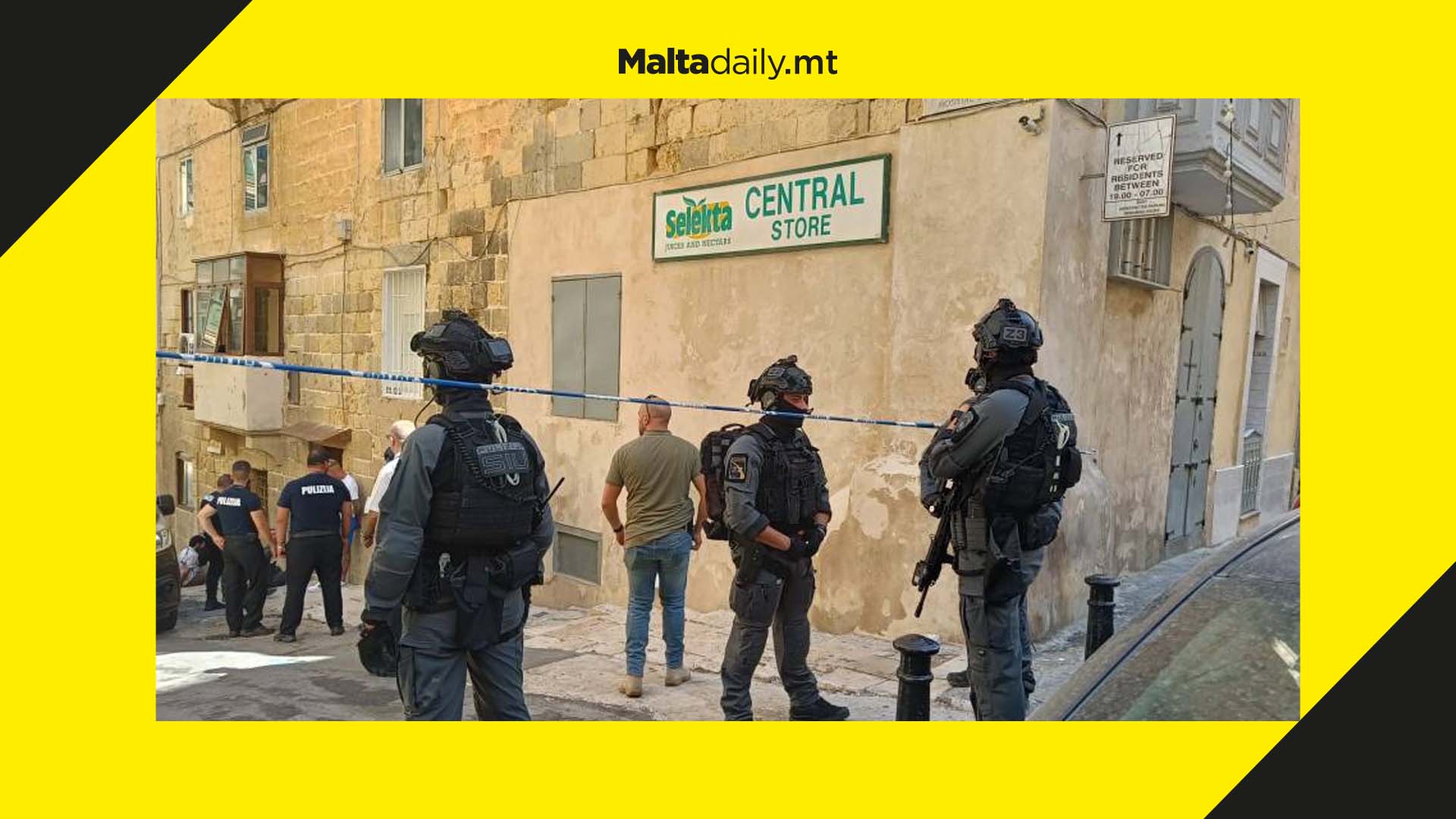 7 people arrested during Valletta raid by police