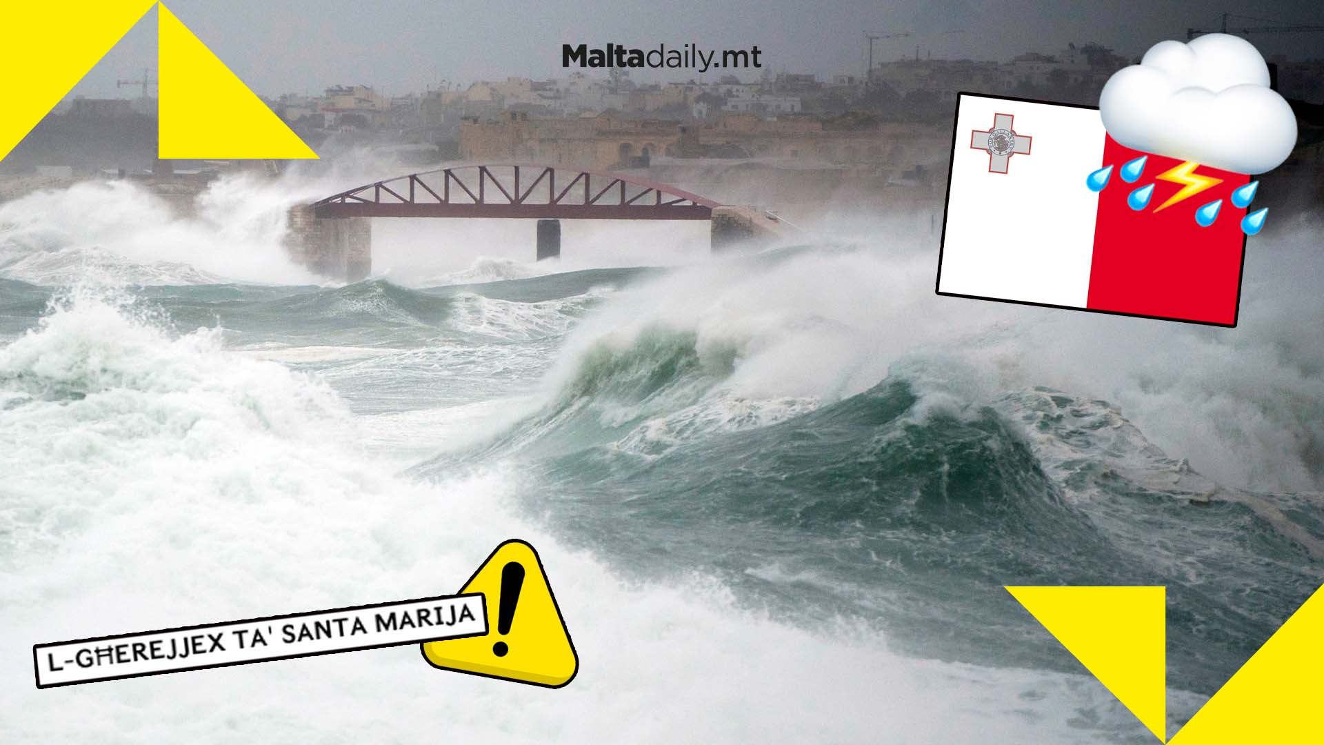 First summer storm to hit Malta between Wednesday and Saturday