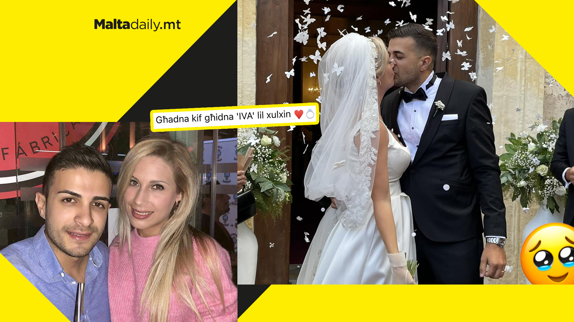 Nationalist Party MP Rebekah Cilia ties the knot with husband Jurgen