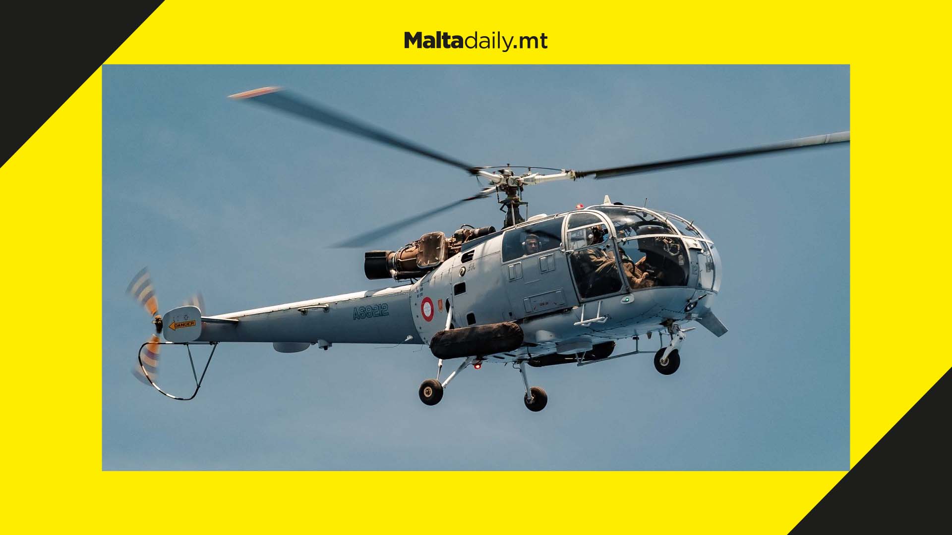 Helicopter airlifts man after falling from Ghajn Tuffieha cliffs