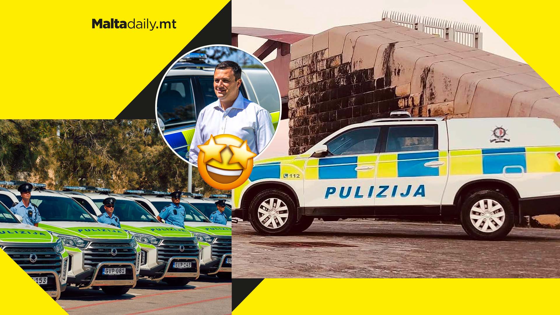 12 brand new off-road vehicles for Malta’s Police Force