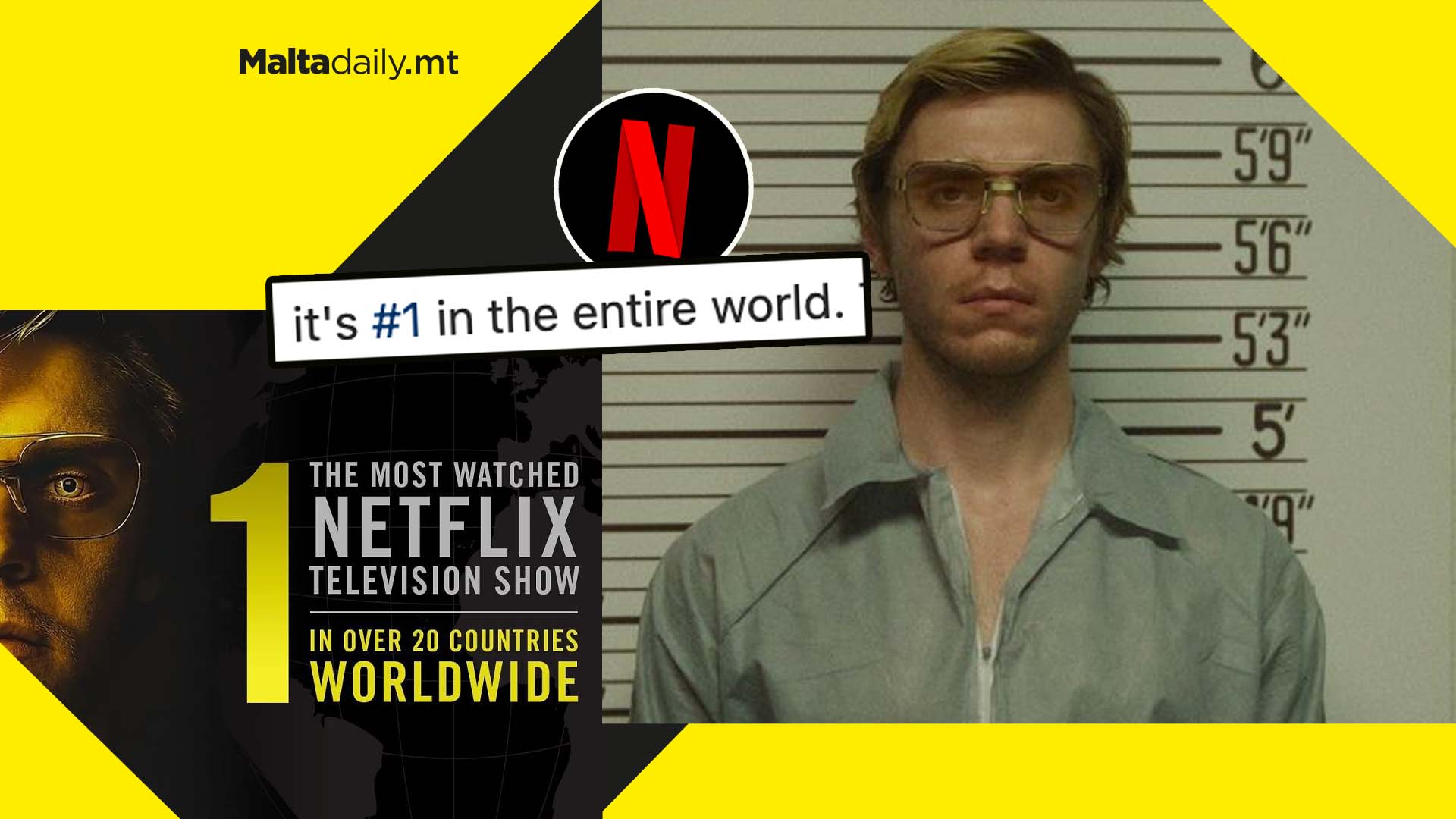 ‘Monster: The Jeffrey Dahmer Story’ the most watched Netflix show worldwide