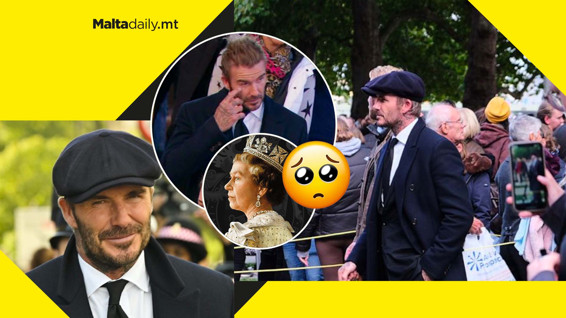 David Beckham joins 13 hour queue to pay respects to Queen Elizabeth