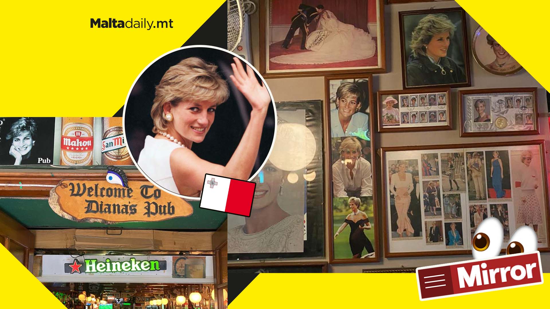 25 years since Princess Diana’s passing: The Maltese pub in her memory