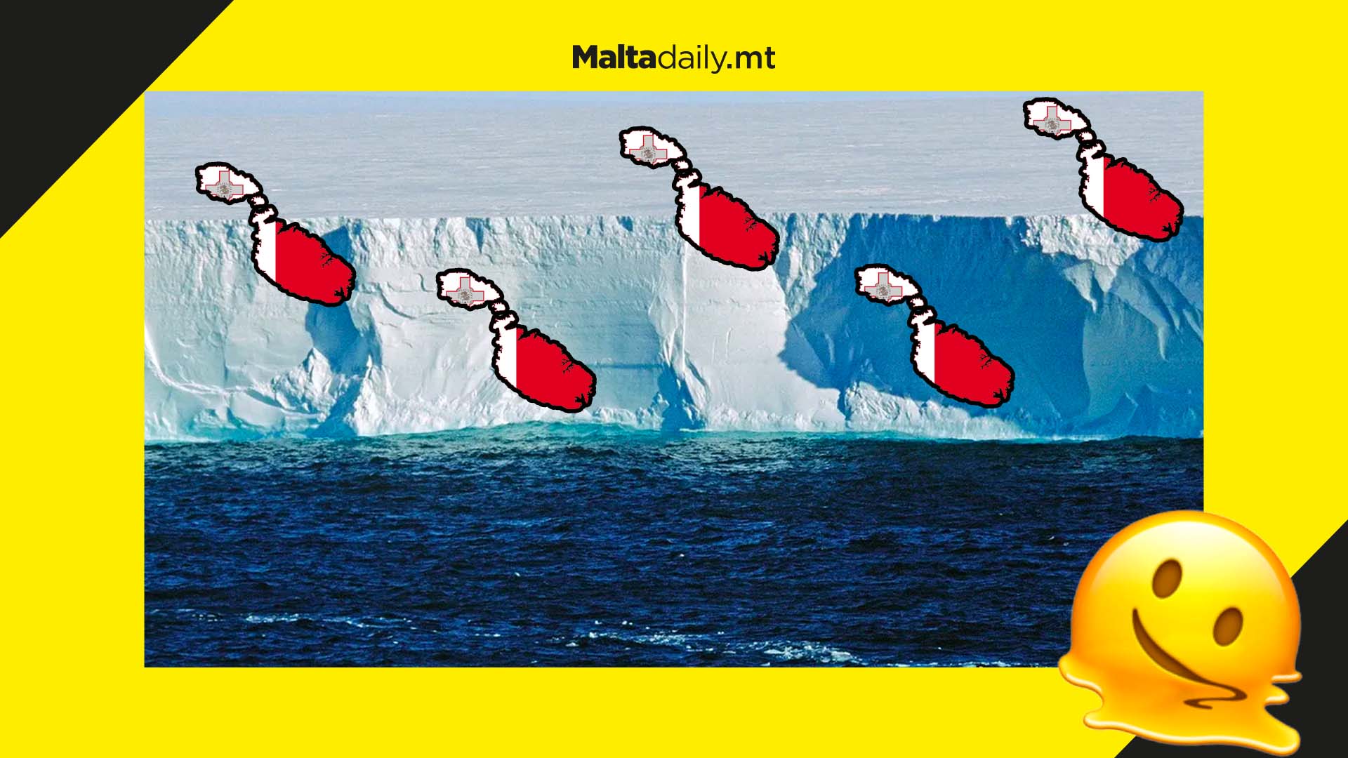Glacier the size of 500 Malta’s is ‘hanging on by it’s fingernails’