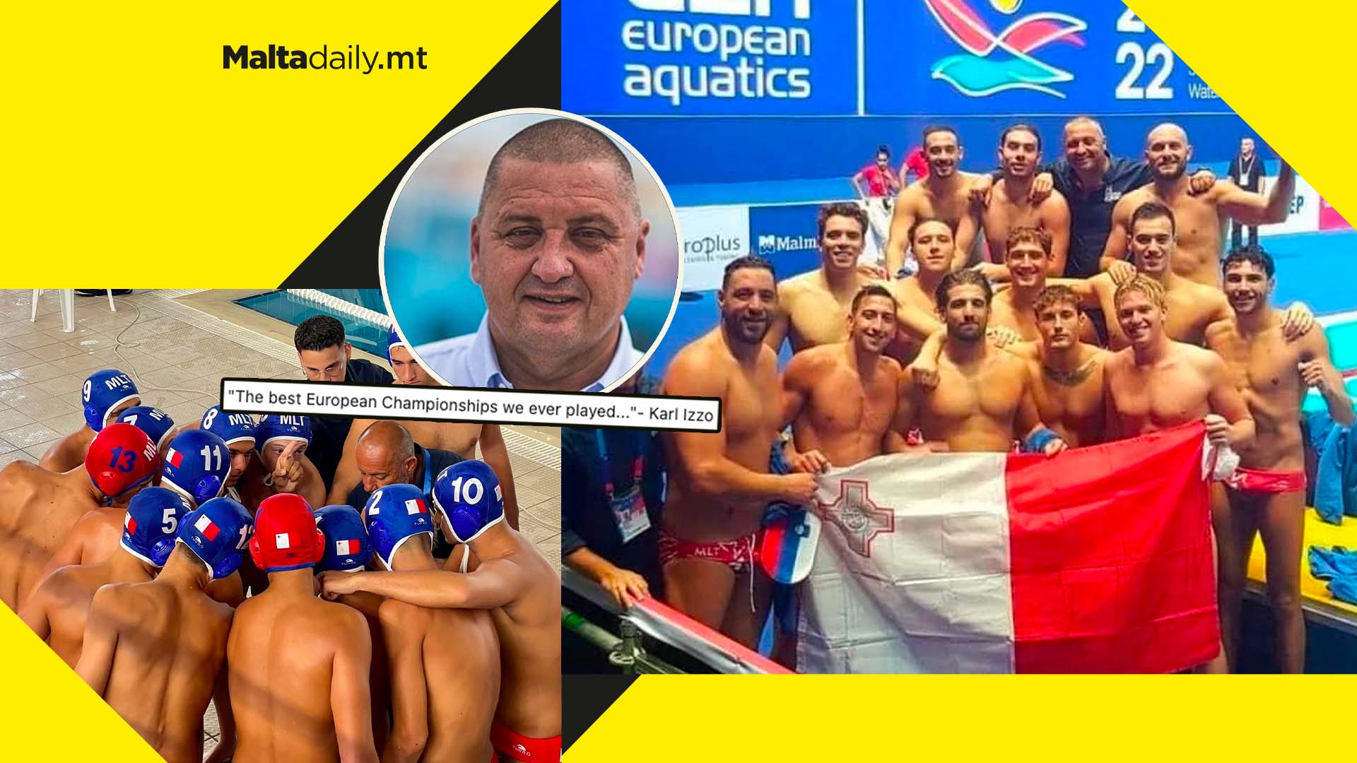 Malta waterpolo coach says future is bright for sport for local athletes