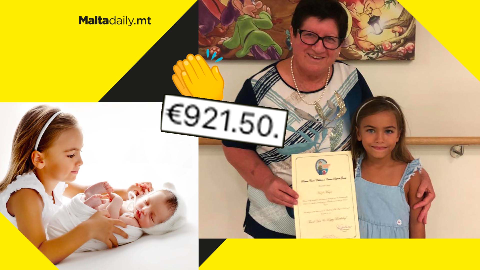 Sister who lost baby brother fundraises €900 for Puttinu Cares
