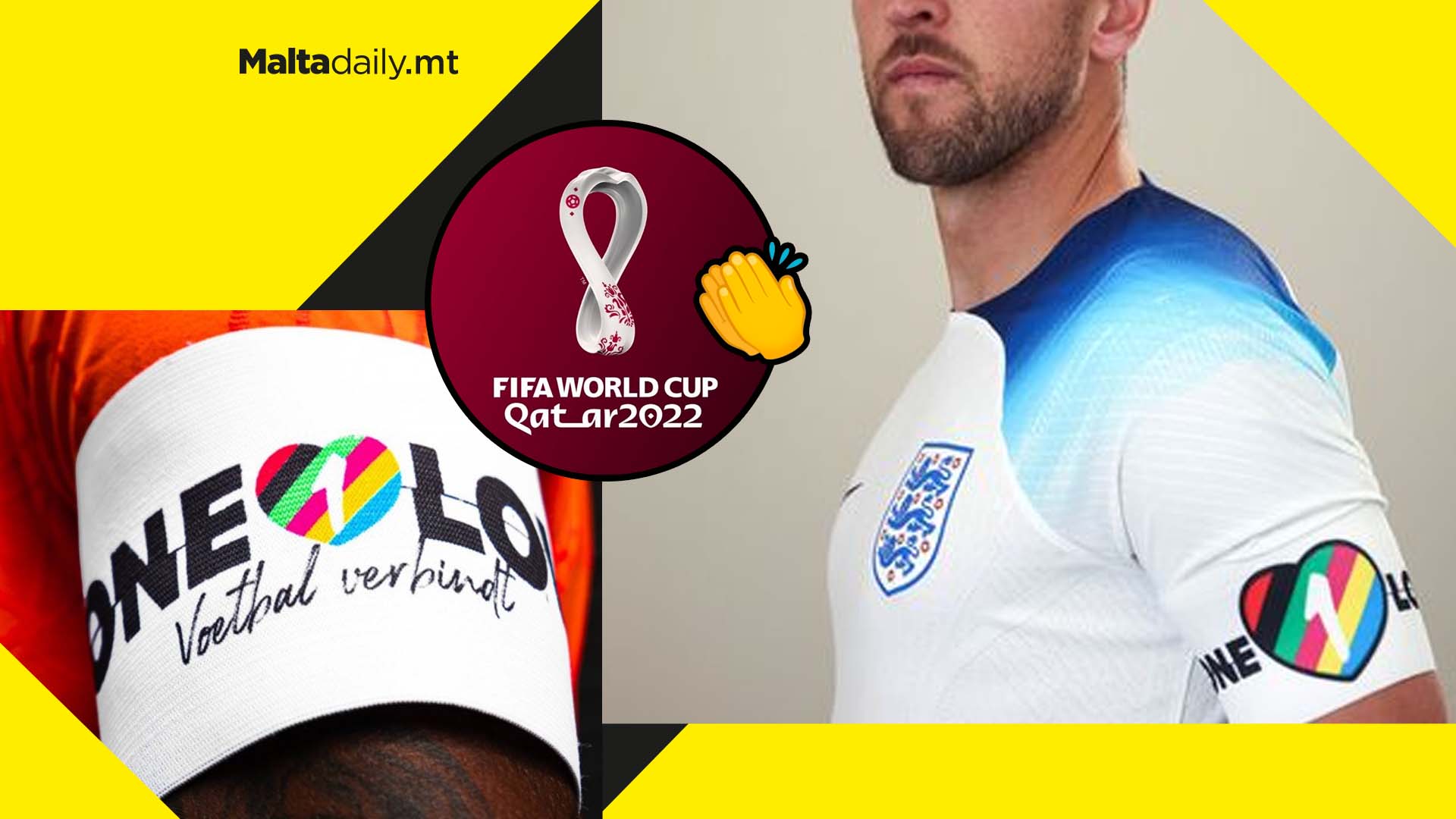 Call to wear Rainbow armbands in Qatar by World Cup Captains
