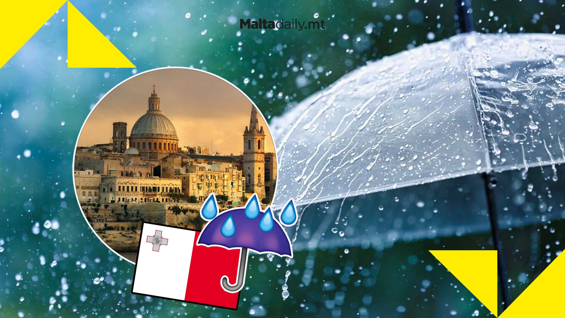 The rain comes back this week as Malta bids farewell to summer