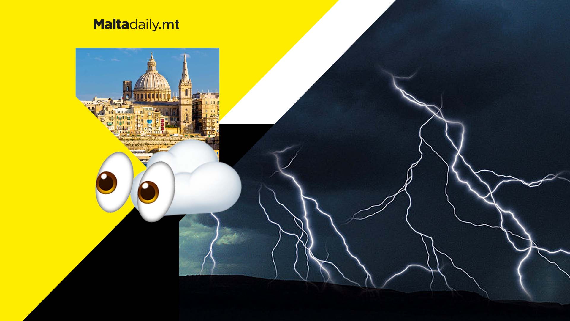 The storms are upon us: lightning and rain expected later this month